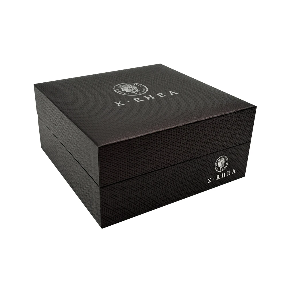 elegant box magnetic luxury double door 2 side opening packaging gift box logo with custom