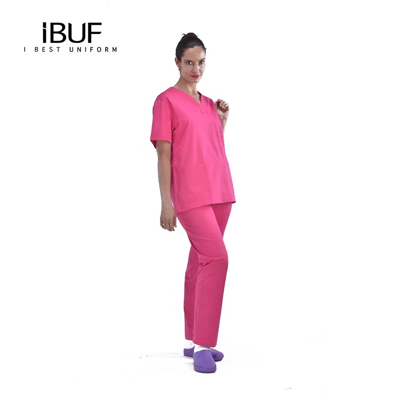 Medical Uniforms Nursing Uniforms New Design of Gaun Uniformes De Housekeeping