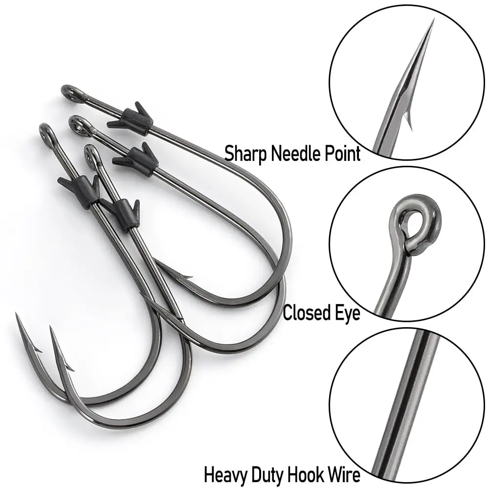 2/0 3/0 4/0 Heavy Cover Hooks for Flipping and Punching Bass Fishing Hook Neko Rig Wacky Rig Round Bend Long Shank Worm Hooks| Alibaba.com 2/0 3/0 4/0 Heavy Cover Hooks for Flipping and Punching Bass Fishing Hook Neko Rig Wacky Rig Round Bend Long Shank Worm Hooks| Alibaba.com