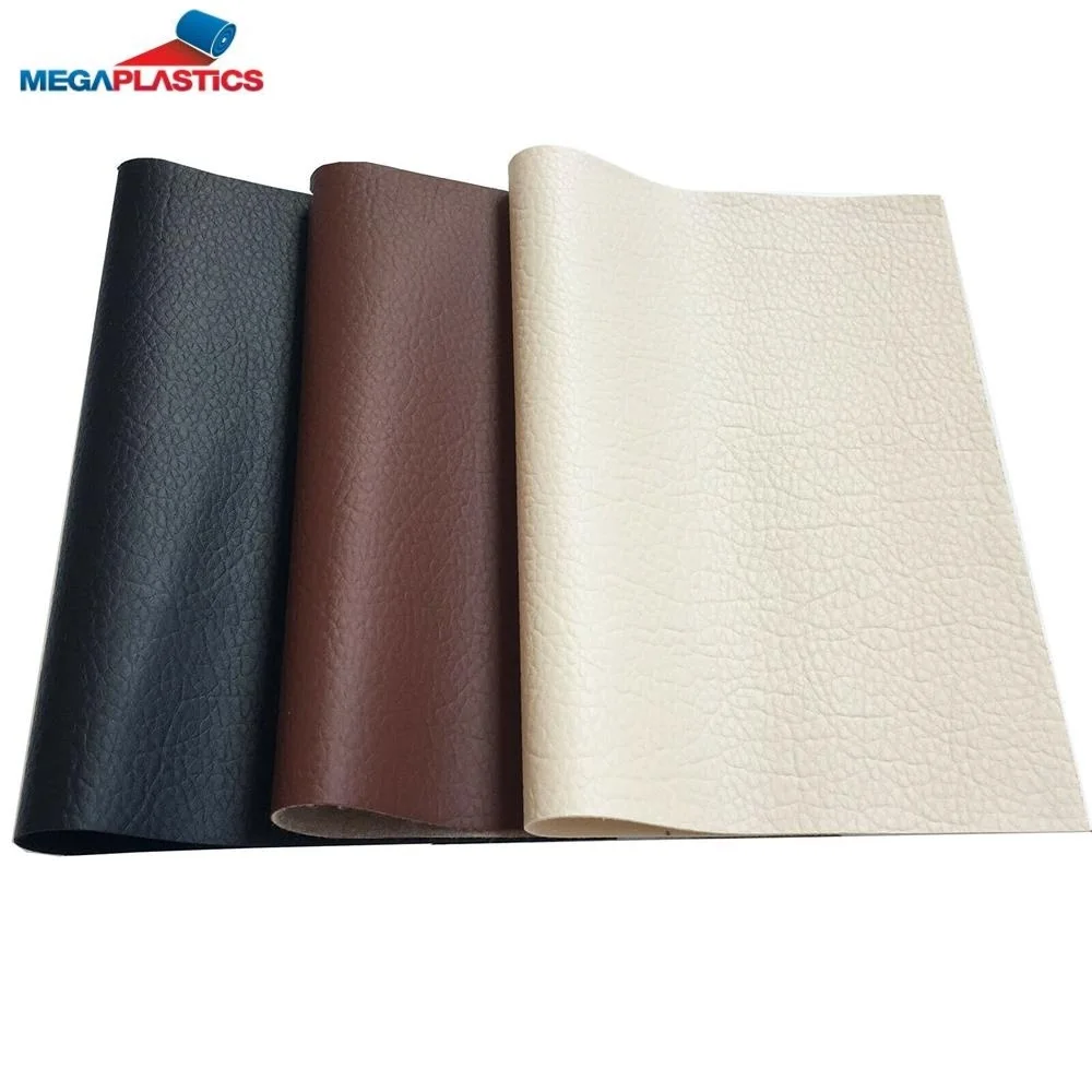 Pu Leather Fabric Roll Vinyl Faux Leather Fabric Leatherette