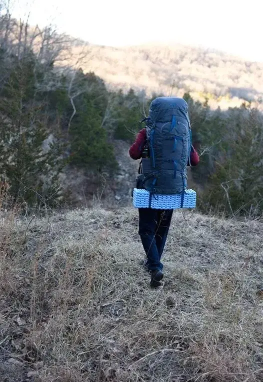 Colourful Foam Backpacking Sleeping Pad Portable Waterproof