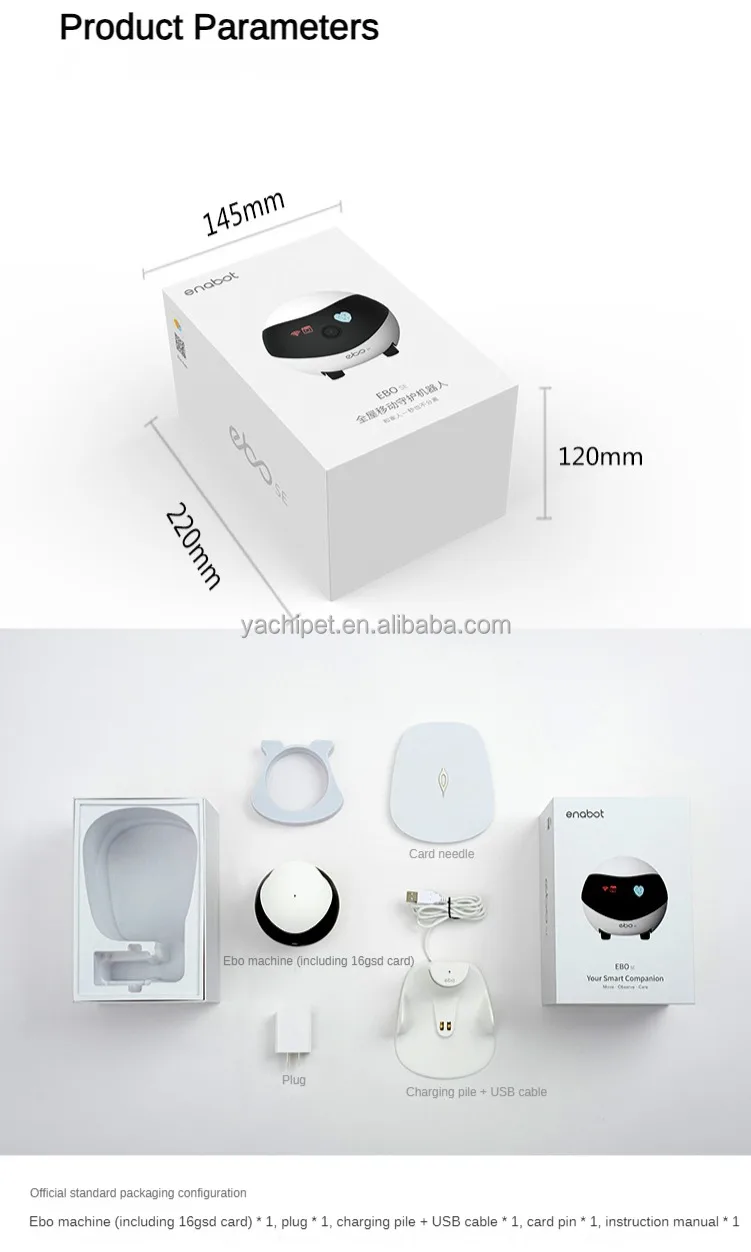 Intelligent Pet Dog Ai Interactive Companion Ebo X Wireless Security ...