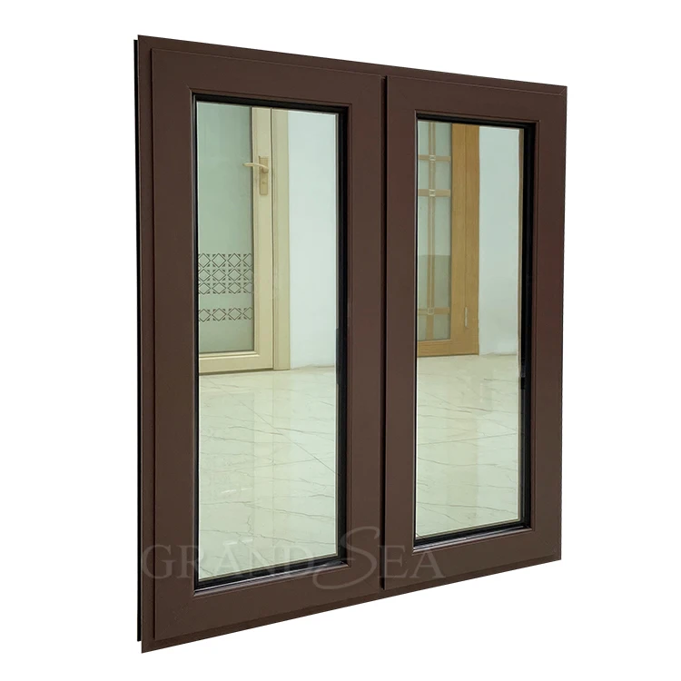 Double Opening Window Open Inside Casement Window Aluminium windows