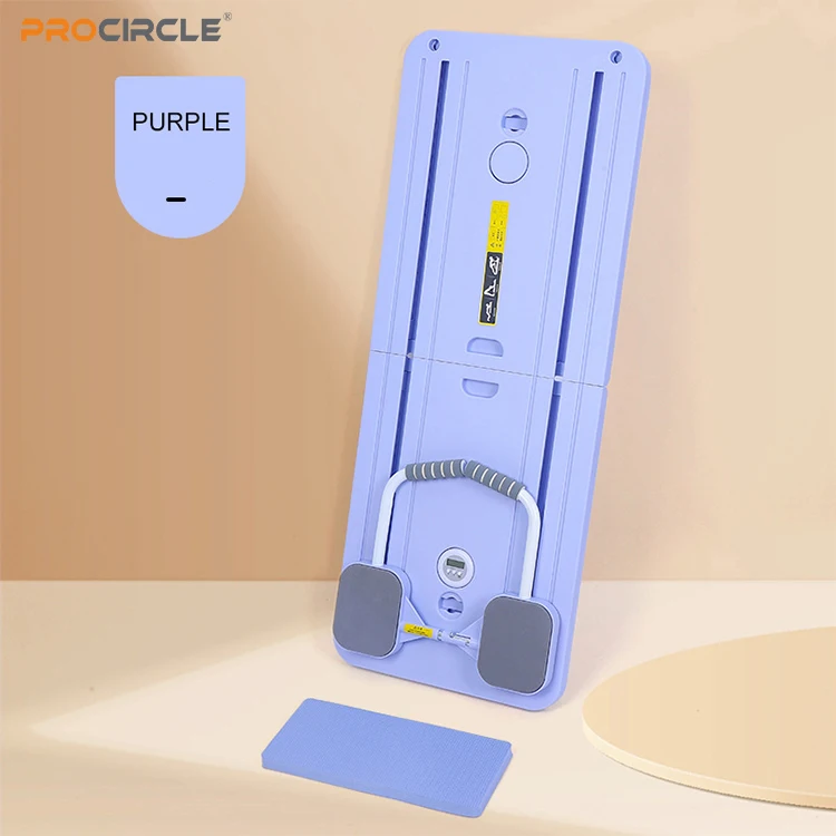 KB2013 Weight Loss Exercise Training Equipment Automatic Rebound Plate Multifunctional Fitness Tablet Rolling Belly Wheel