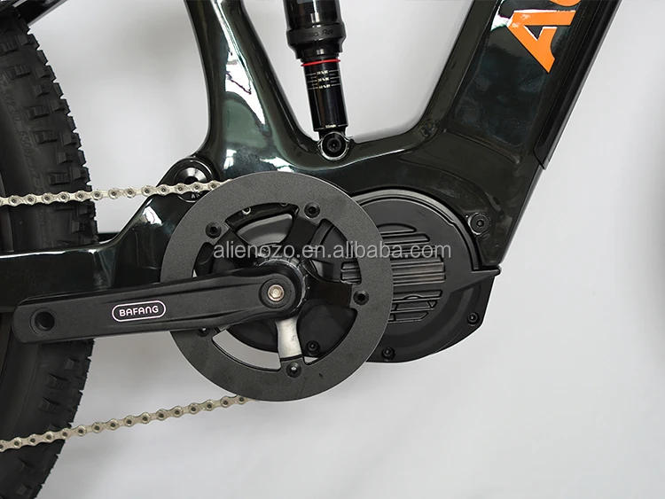1000w Beltdrive Ebike Carbon Frame For Mid Drive Motor 29inch Fat Tire
