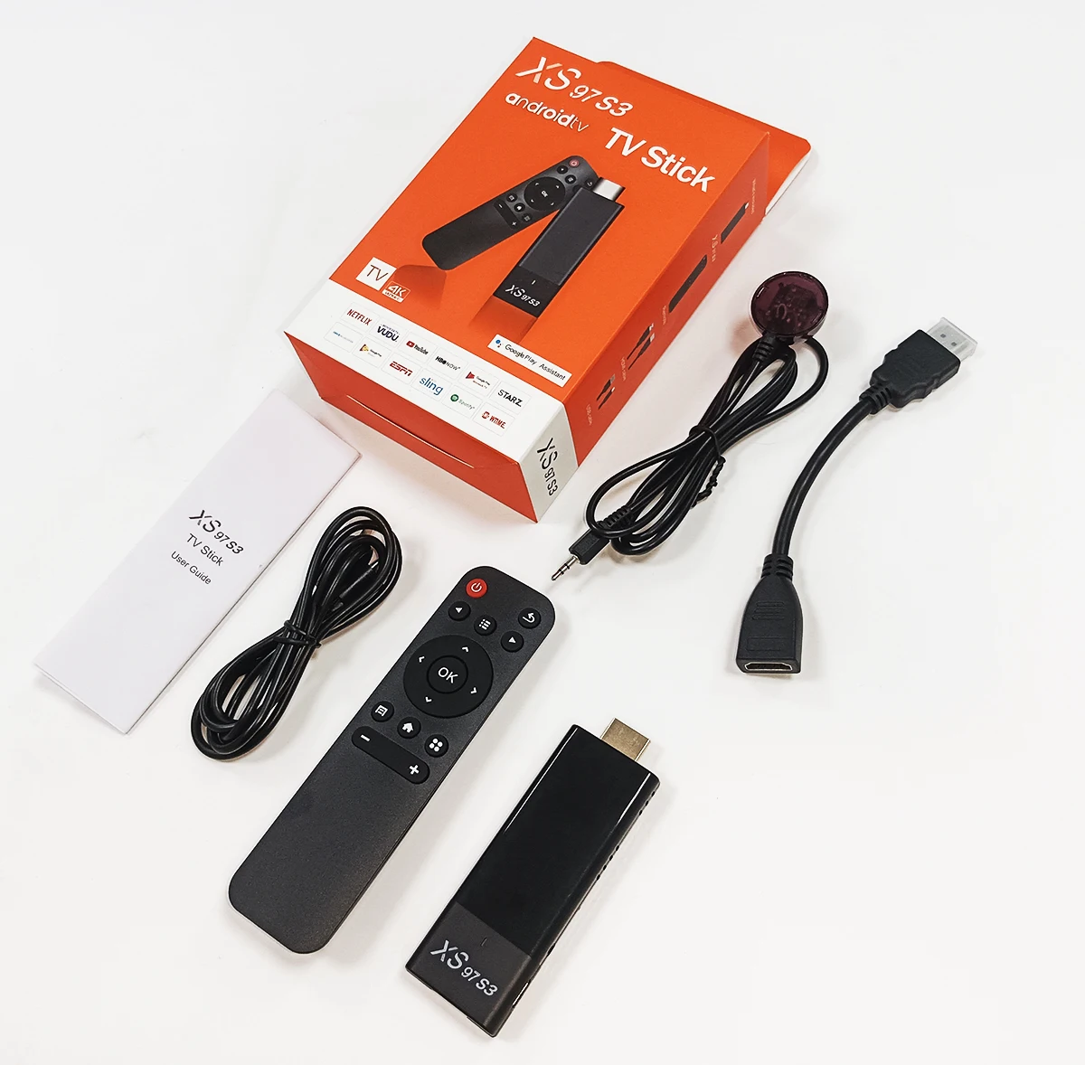 2024 Best Selling Fire Tv Stick 4k XS97 S3 Smart TV Stick
