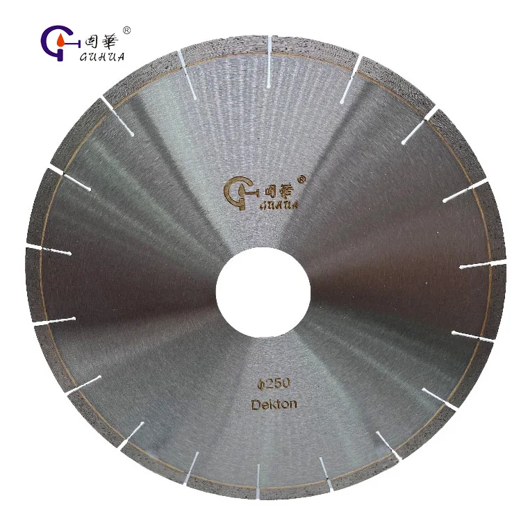 Sintered Silent Diamond Cutting Disc Diamond Saw Blade for Dekton