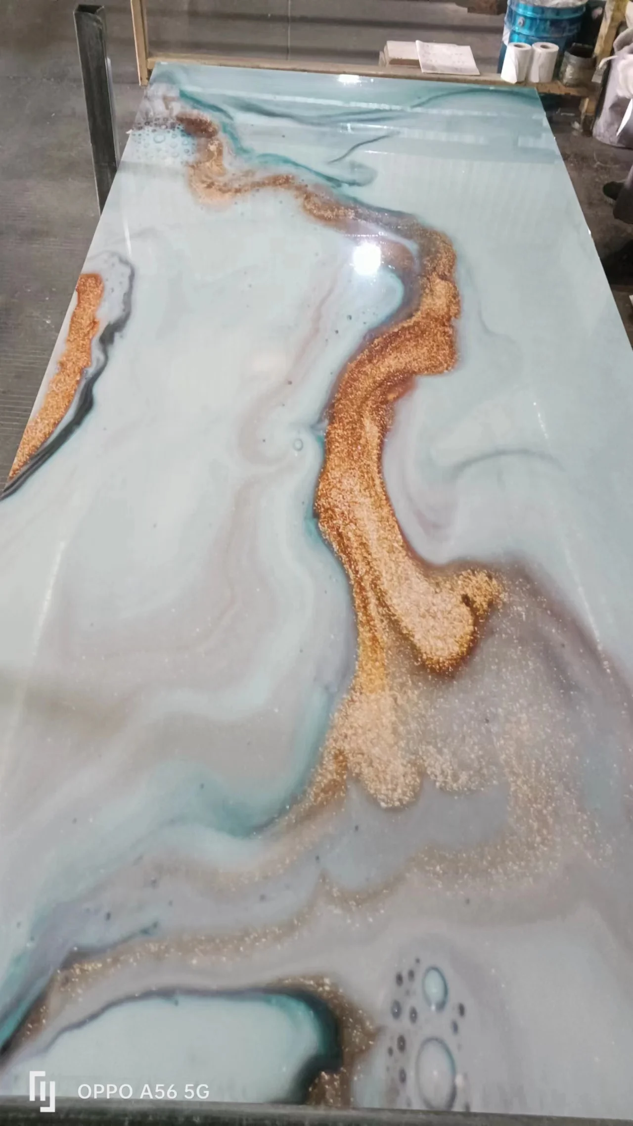 New Arrival Digital Printing UV PVC Marble Sheet Open Book Design for  Interior Wall Decoration