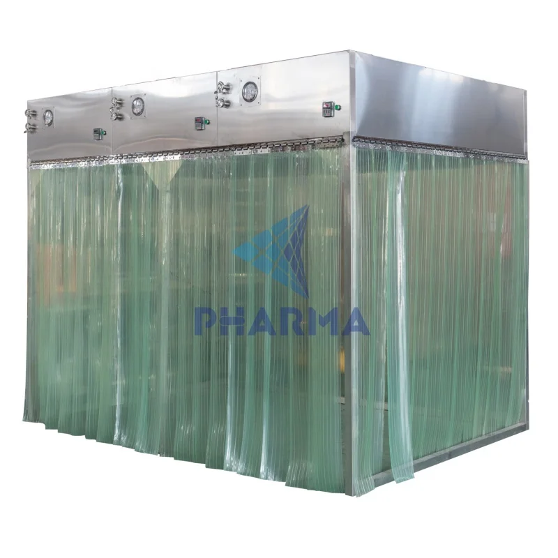 product-PHARMA-air clean class 100 laminar flow hood for covering filling machine air clean-img