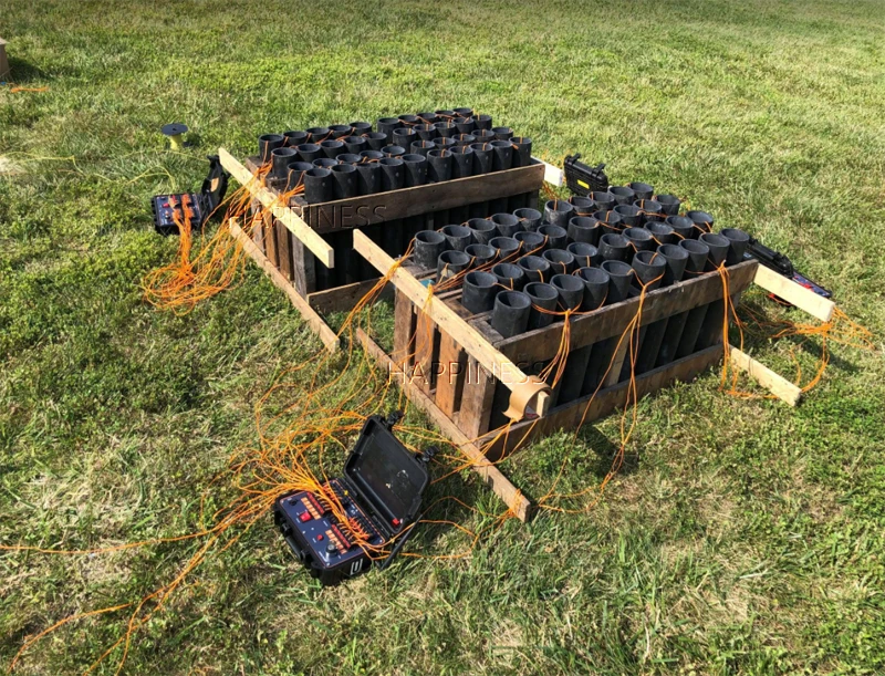 Happiness Pyrotechnic System with CE Certificate 72 Cues Wireless Remote Control Fireworks Firing System for Fireworks Display