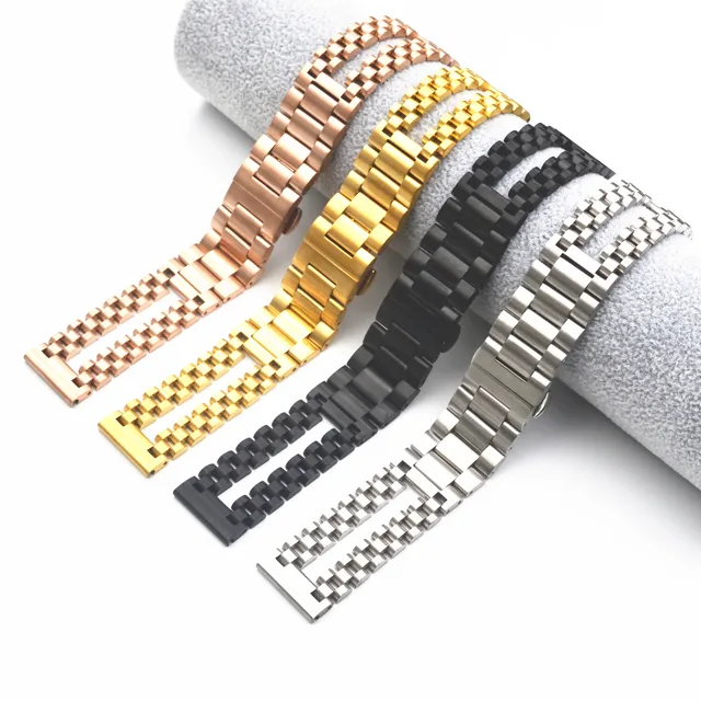 22mm New design  elegant and good quality  304 stainless steel  ladies' watch band strap for smart wristband