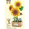 68079-3d wooden puzzle-flower series