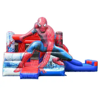 Commercial Spiderman Inflatable Bouncer bounce house water slide inflatable bouncy castle bouncy house jumping castle for sale