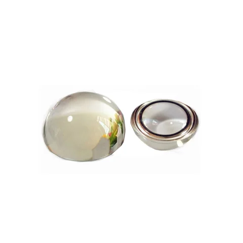 Custom Magnifier Glass Hemisphere Personalized Half Dome Crystal Ball Sphere for Paperweight Decoration