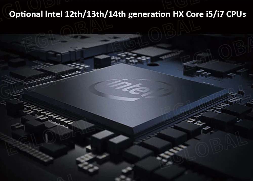 EGLOBAL Intel 12th Gen HX Core I7 12650HK CPUs Mini Industrial Computer 6*RS232 2.5G GPIO 4K HD Fact(图4)