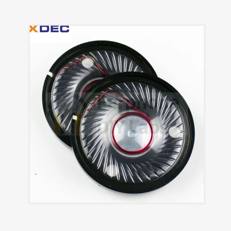 Speaker 32Ohm 50MW Ultra-thin Diaphragm Plastic Frame Headphone  Speaker Driver for Music Headset