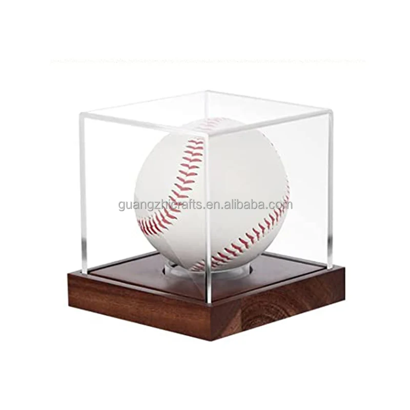 Single Baseball Acrylic Display Case Clear Plastic Acrylic Baseball Package Box Buy Plastic