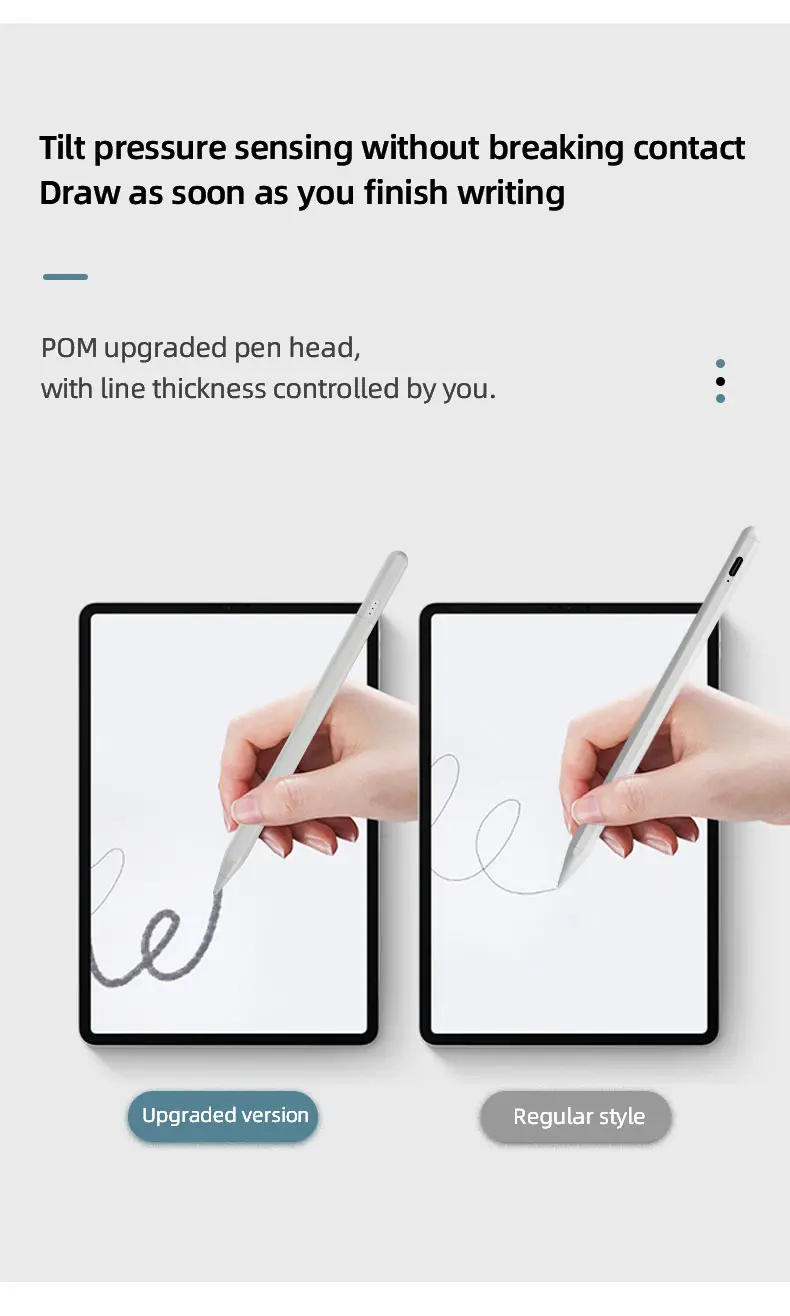 2023 New Generation Stylus Pencil For Ipad Pro 11 Inch 12.9 Inch 2020