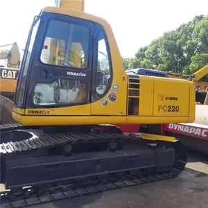 Used Komatsu PC220-6 Hydraulic Crawler Excavator 22 Ton Secondhand Diggers PC200 PC210LC-8 PC220 PC230 PC240 for Sale