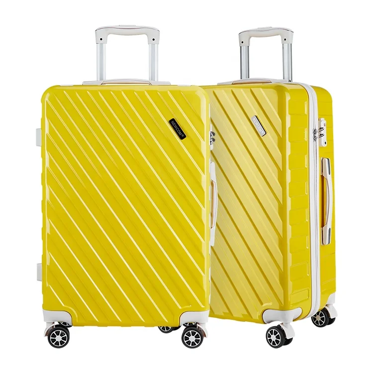 2020 New Arrival Check In Suitcase Aircraft Wheel 3 Piece Luggage Set