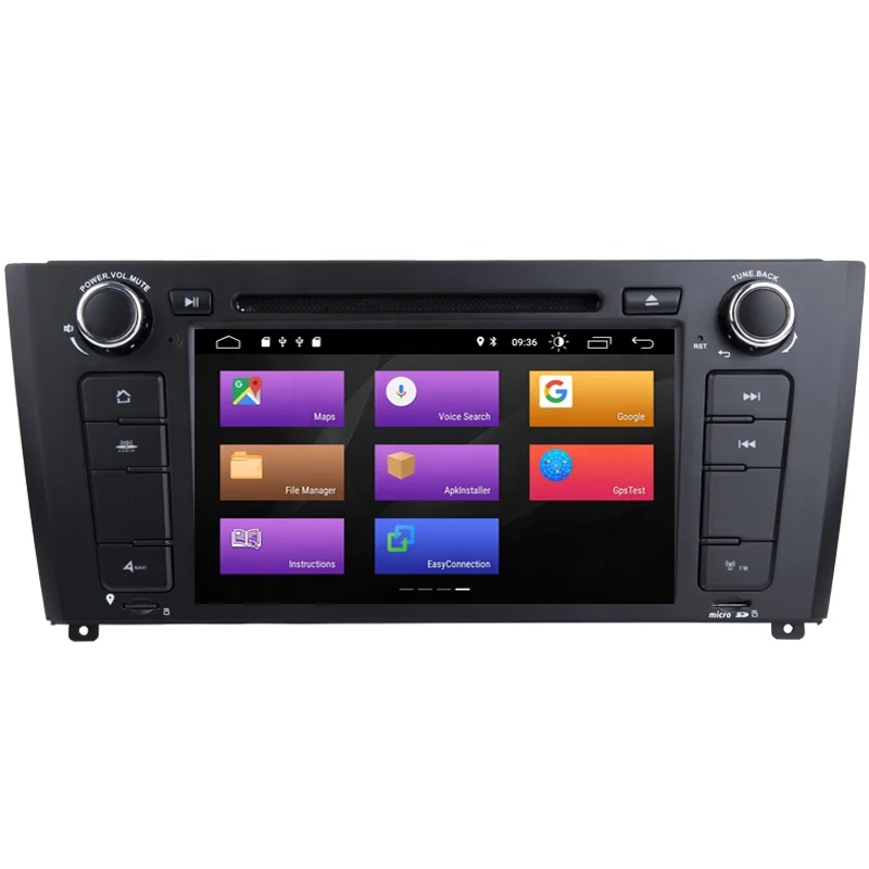 1 Din Android 10 AutoRadio for BMW E87 1 Series E88 E82 E81 I20 D Audio GPS Navigation DVD Multimedia 4G Wifi Auto Stereo Radio