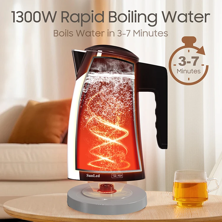 Small Customised Color Blue Gold Rose Orange Golden Silver Cream Beige White Colour Electric Tea Kettle for Japanese Australia