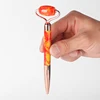 Long - Orange red+ Champagne Gold