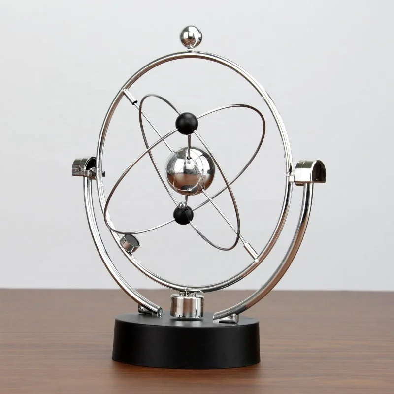 cinétique orbital tournant gadget newton pendule voie lactée mouvement  perpétuel bureau bureau décor art jouet