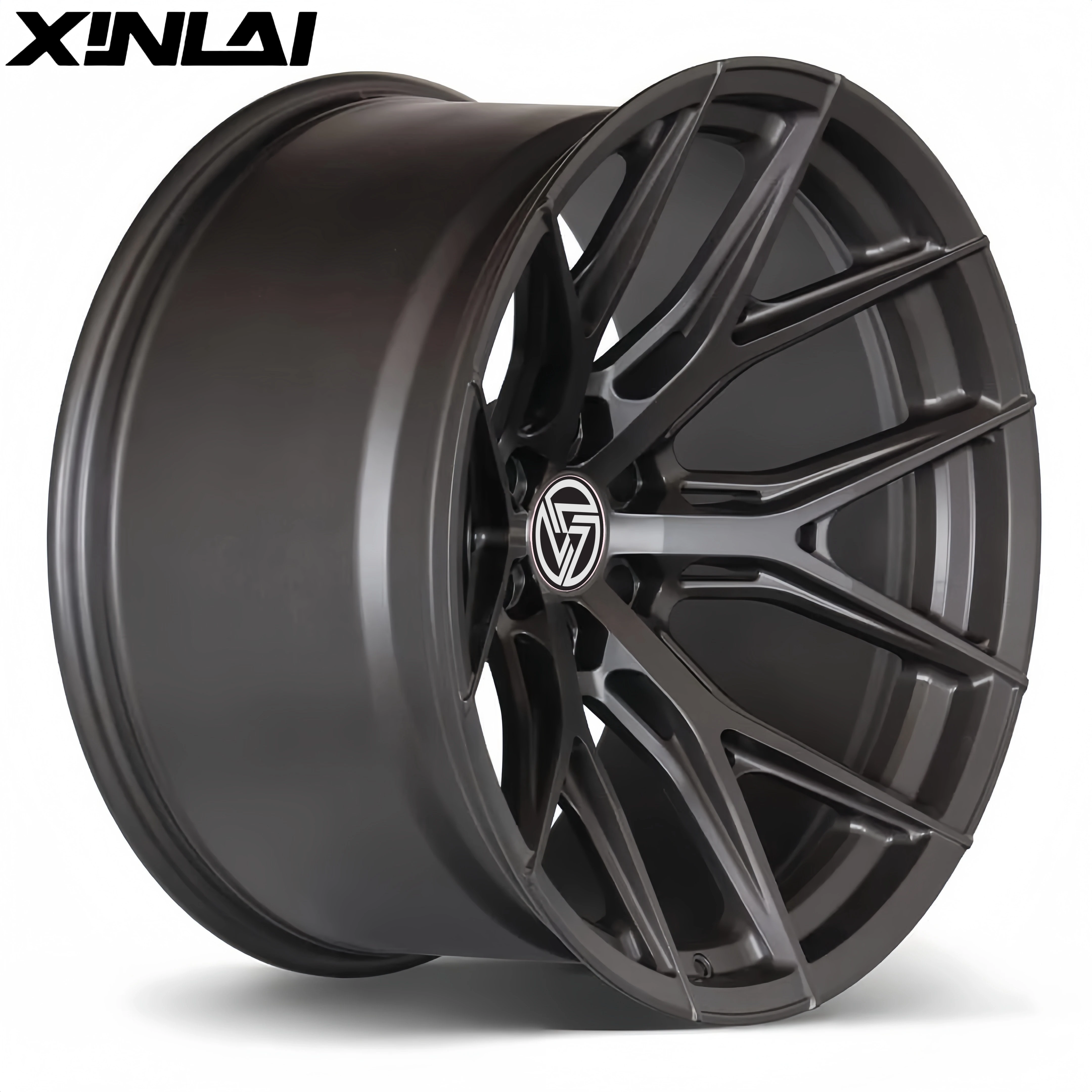 XINLAI Custom Deep Concave Matte Black Forged Rimls 17-23 Inch 1-Piece Alloy Passenger Car Wheels for BMW E46 E90 M5 F32 E60 - Image 4