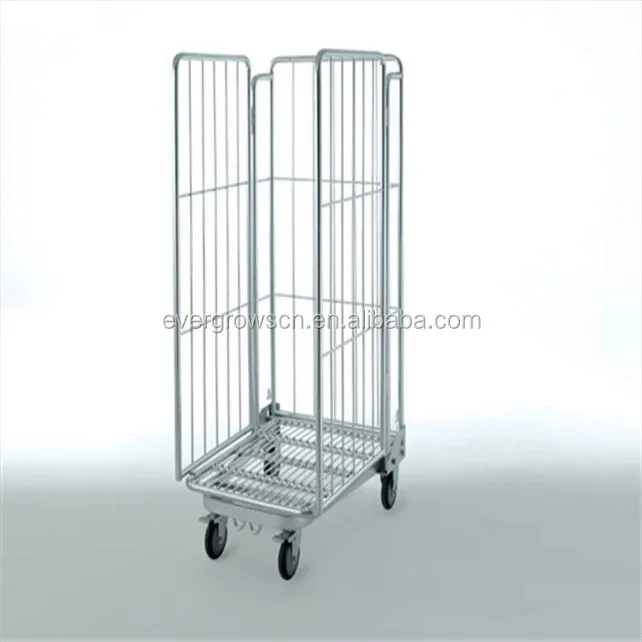 Ролл-контейнеры стиляги проволока передвижная ячейка для хранения