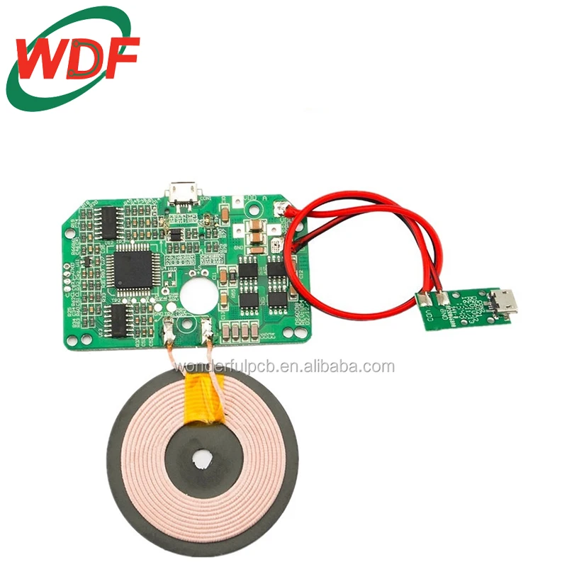 Qi Wireless Charger PCBA PCB Circuit Board Assembly Smart Electronics