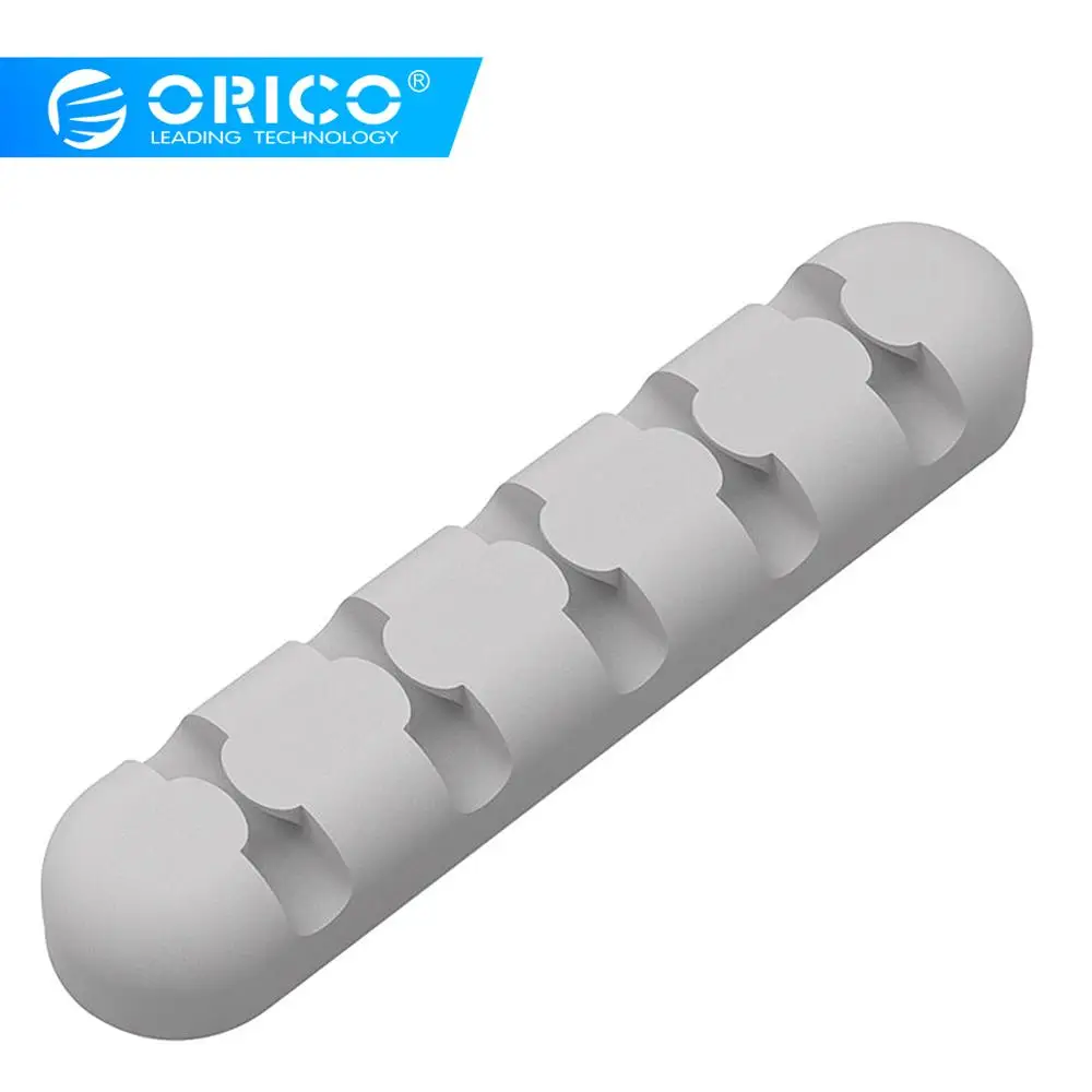 ORICO высокого качества серого/черного/розового цвета: синий, оранжевый, клей для рабочего стола силиконовый держатель для кабеля (CBS5)