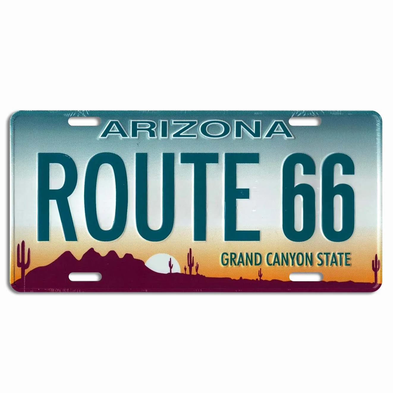 ROUTE66 ペナントプレート Customizable Nevada Route RT 66 License Plate - Metal Craft