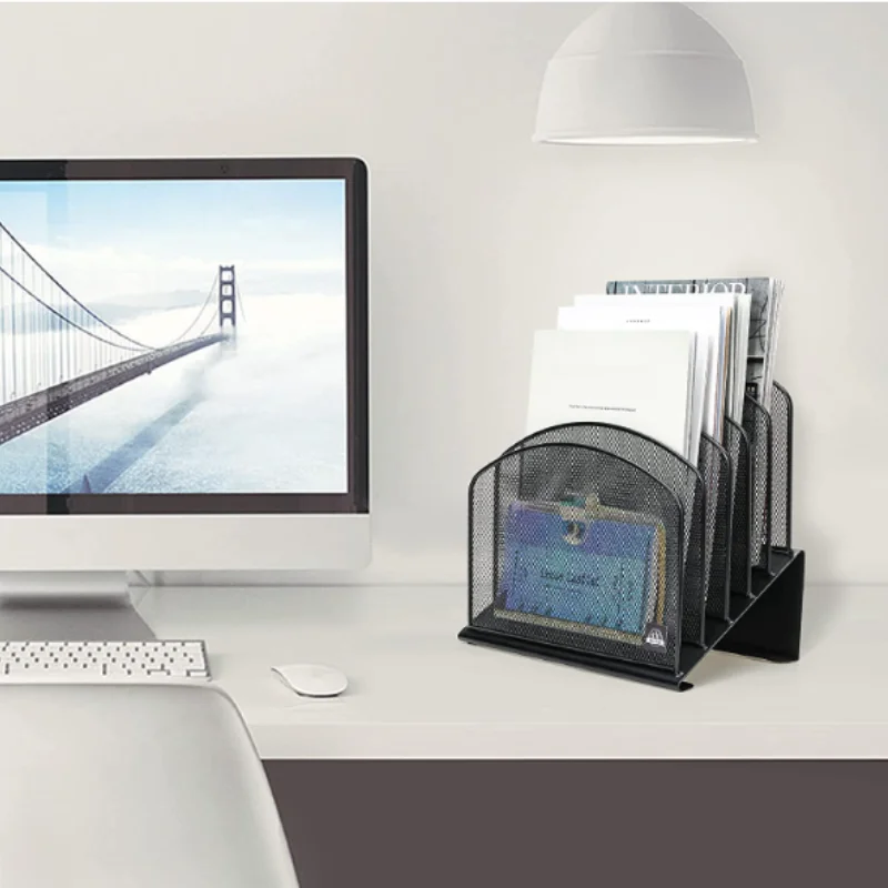 Gawerk Trieur De Fichiers Vertical En Métal à 7 Sections - Trieur De