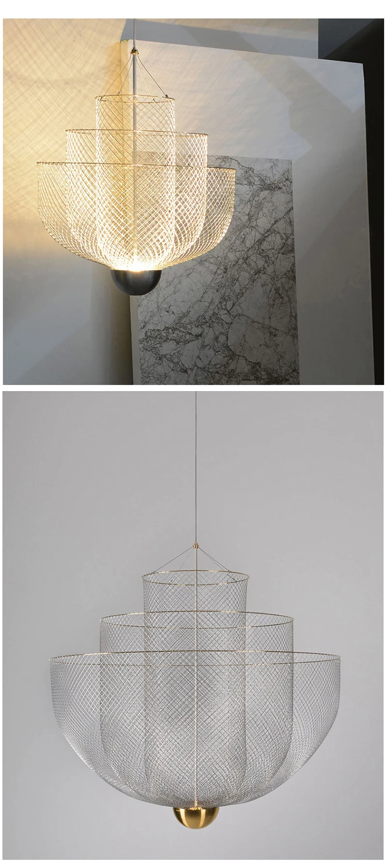 plz8072 new product indoor home shop restaurant decoration hanging lighting iron modern led chandelier-2