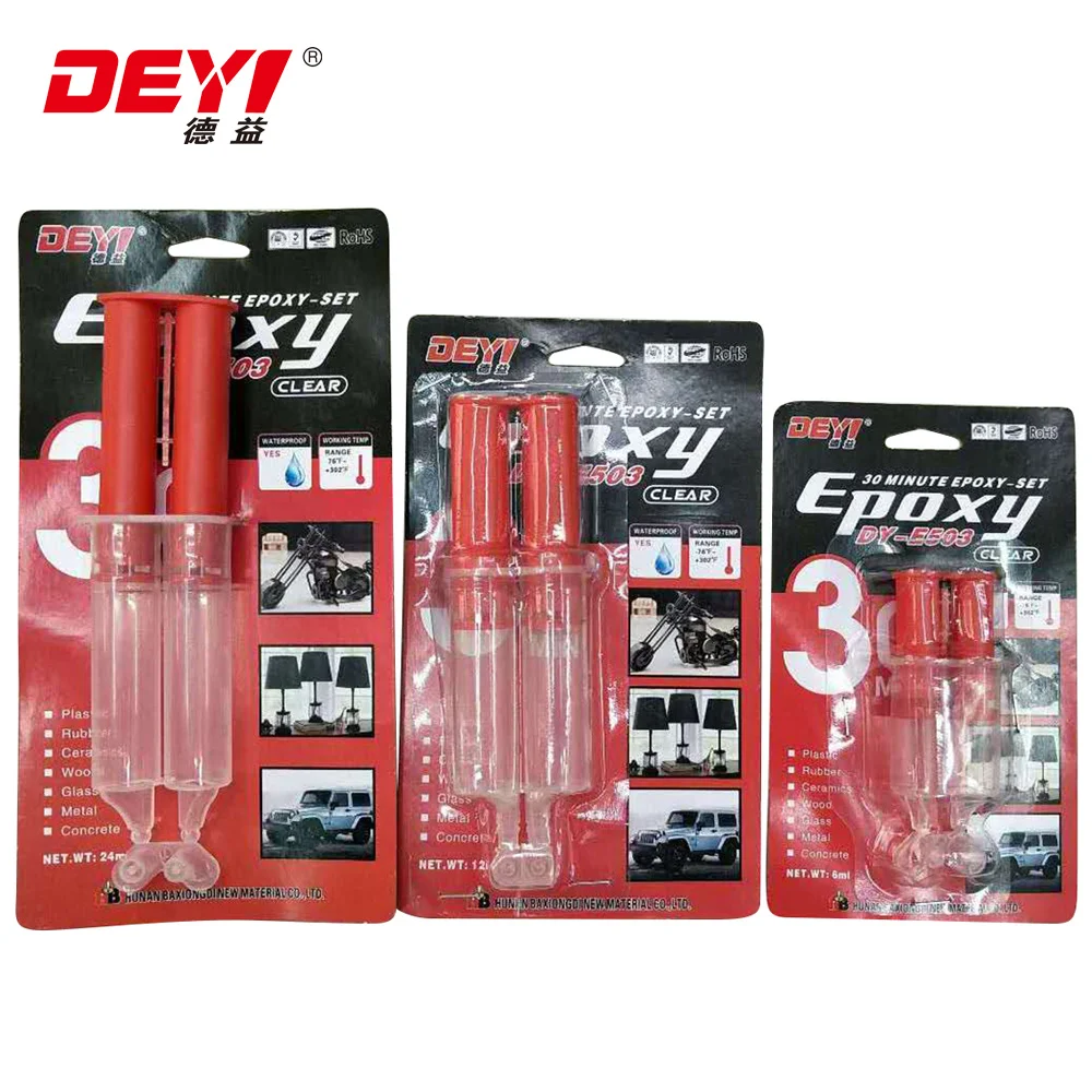 30 Minutes Clear Putter Two-Component Epoxy Resin Adhesive