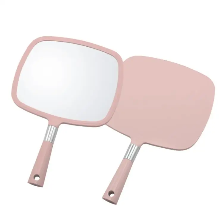 Wholesale Custom Plastic Handheld Vanity Mirror Cosmetic Gifts Hand