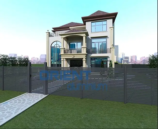 Aluminum Modular Fence Panels - Durable & ECO FRIENDLY