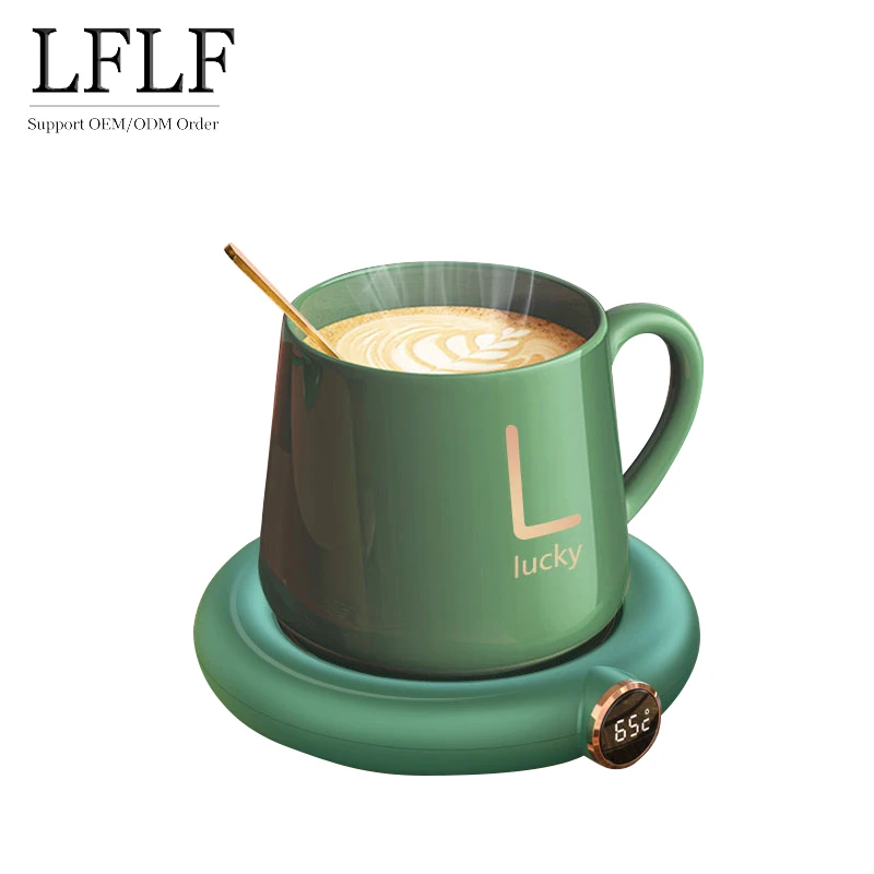 Умный термостатический нагревательный коврик-подставка для чашек настольный умный Usb-нагреватель кофе молока чая