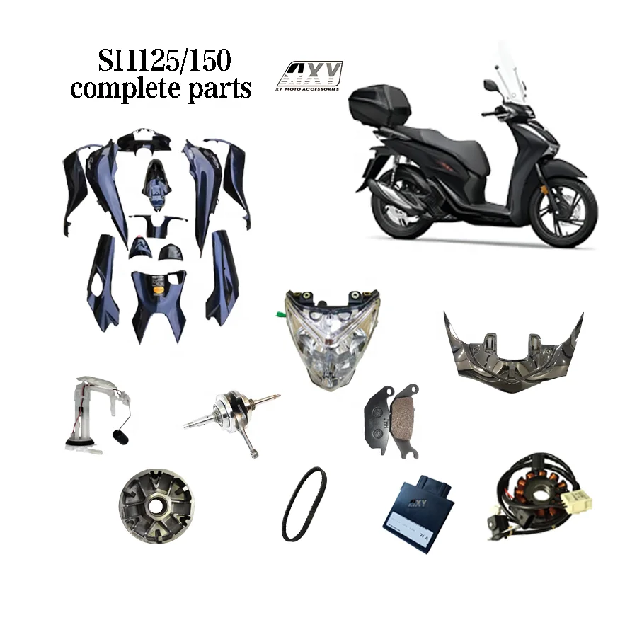 Honda SH 125 scooter plastic body parts and Accessories