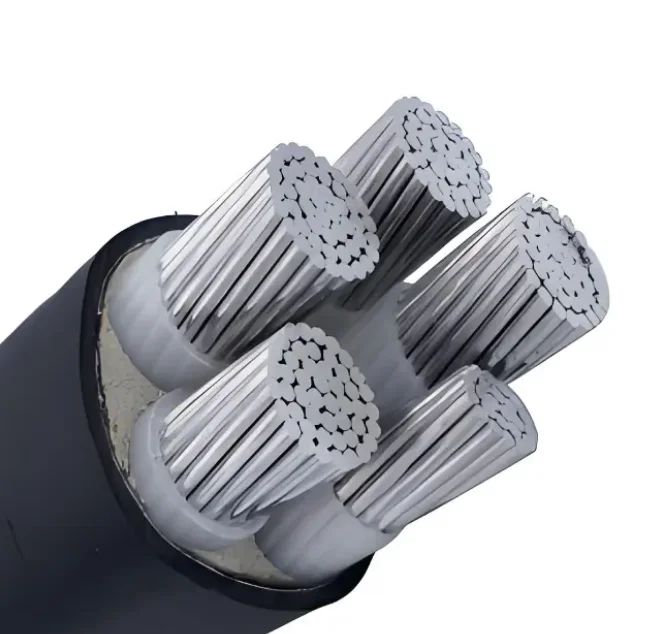 NA2XY/ YJLV   Aluminum core  XLPE  insulated PVC sheathed  power cable Multi core 0.6/1 kV factory direct sales
