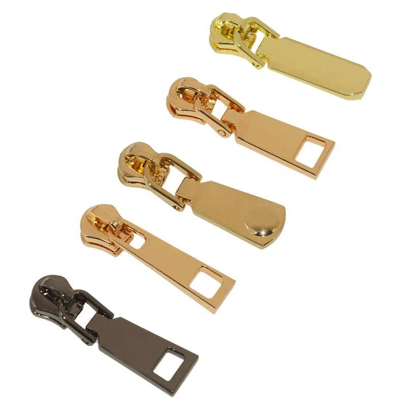 Handbag Hardware Design Custom Logo Zipper Pull Head Slider Accessories