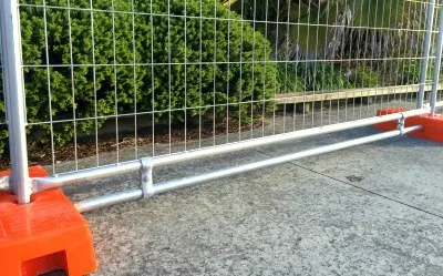Chain Link Fence Panels 6' x 14' cross brace mesh 57mm x 57mm x 2.8mm wire tube 1½"(38mm) x 16 gague