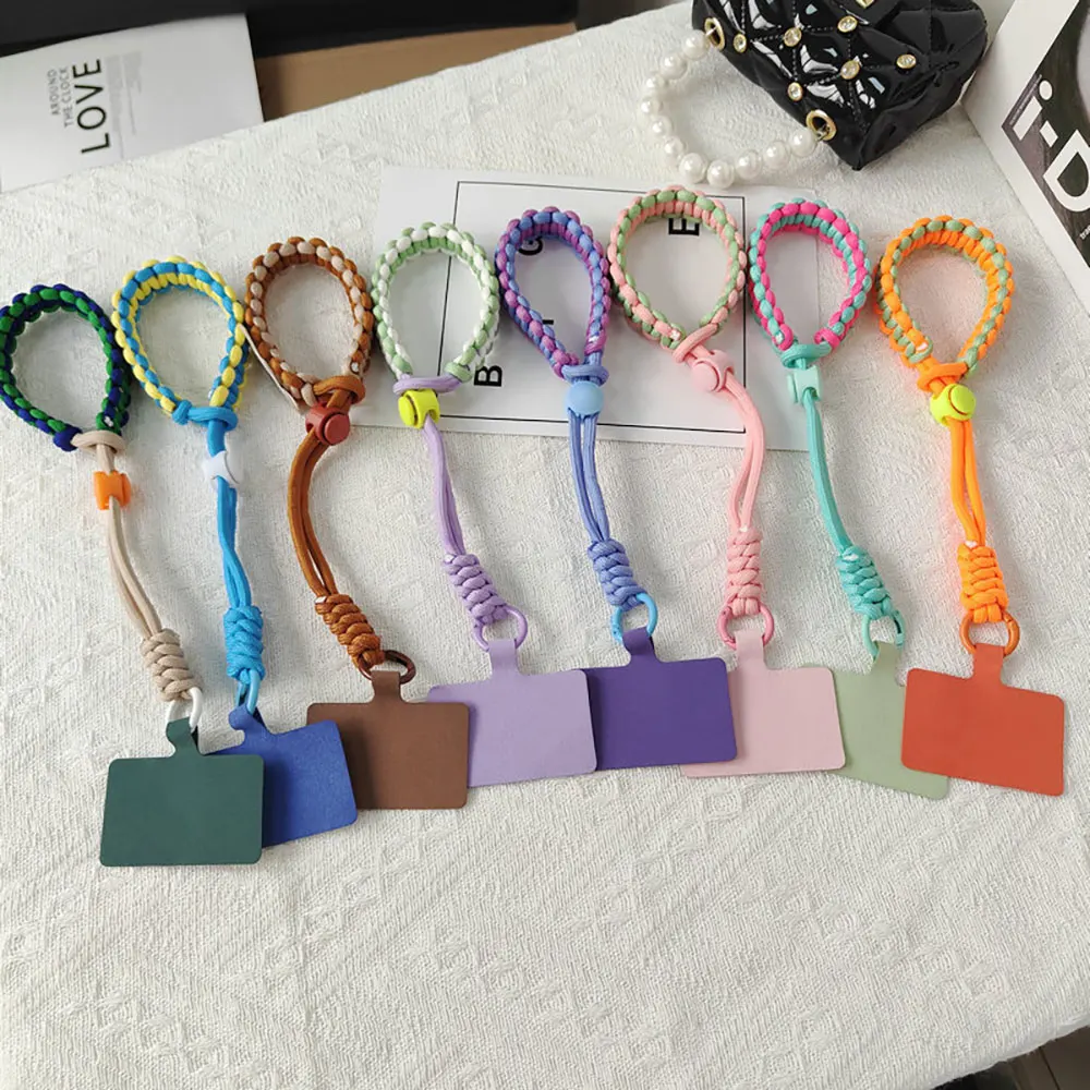 Assorted Colors Short Wristband Cell Accessories Adjustable For All Iphone Smart Strap Mobile Chain Phone Lanyard SJS036 Laudtec details