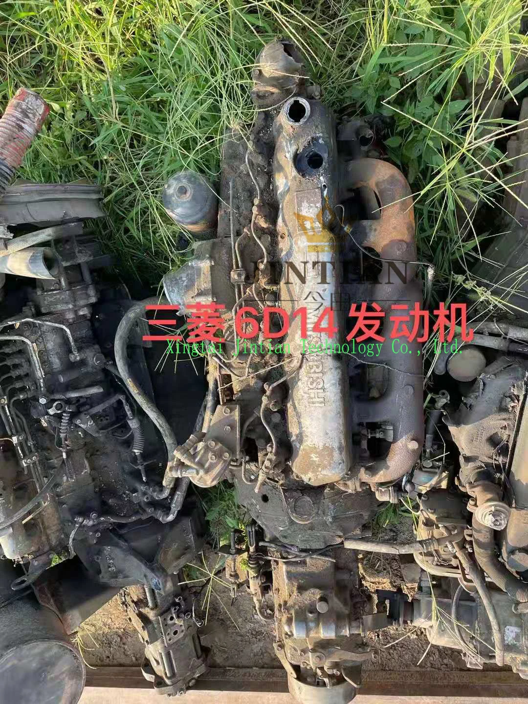 Japanese Used Original Engine 6D14 6D16 for Truck