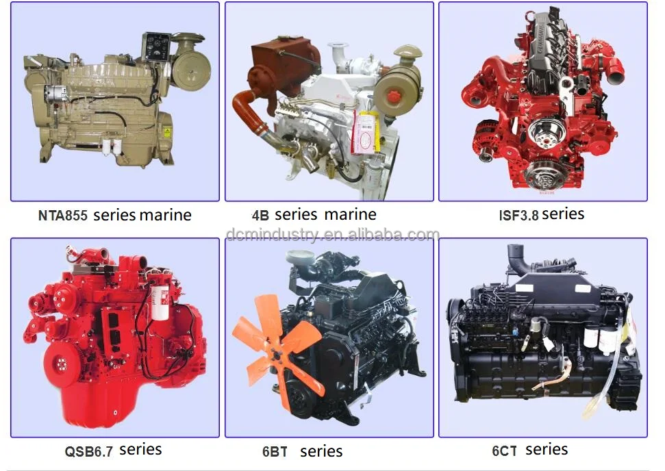 Small Boat Engine 6cta8.3m188 Cummins Marine Engine With Advance Gear