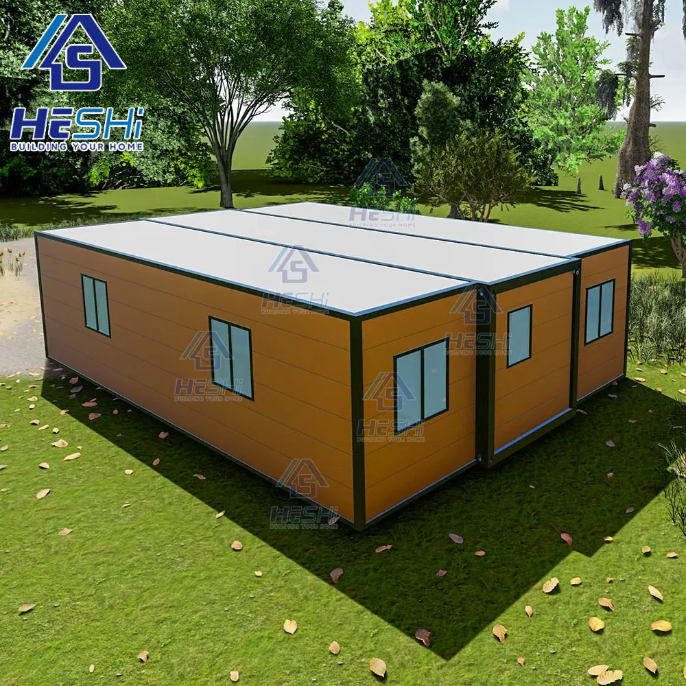 Waterproof Prefabricated 40Ft 20Ft Expandable Container House Kitchen ...