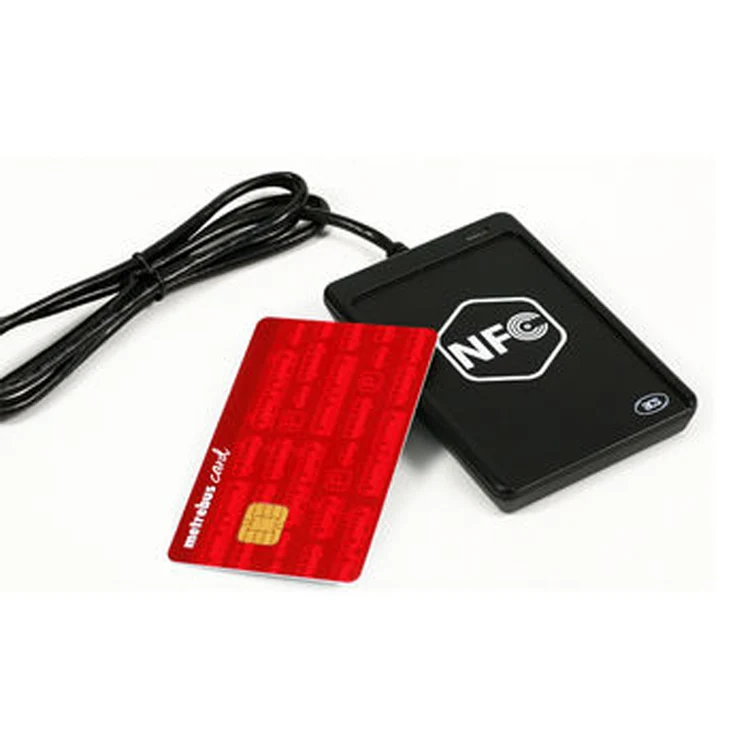 NFC Reader Writer, 13.56MHz IC Card Reader Anti Collision Function 424kbps  USB 2.0 Full Speed For FeliCa NFC