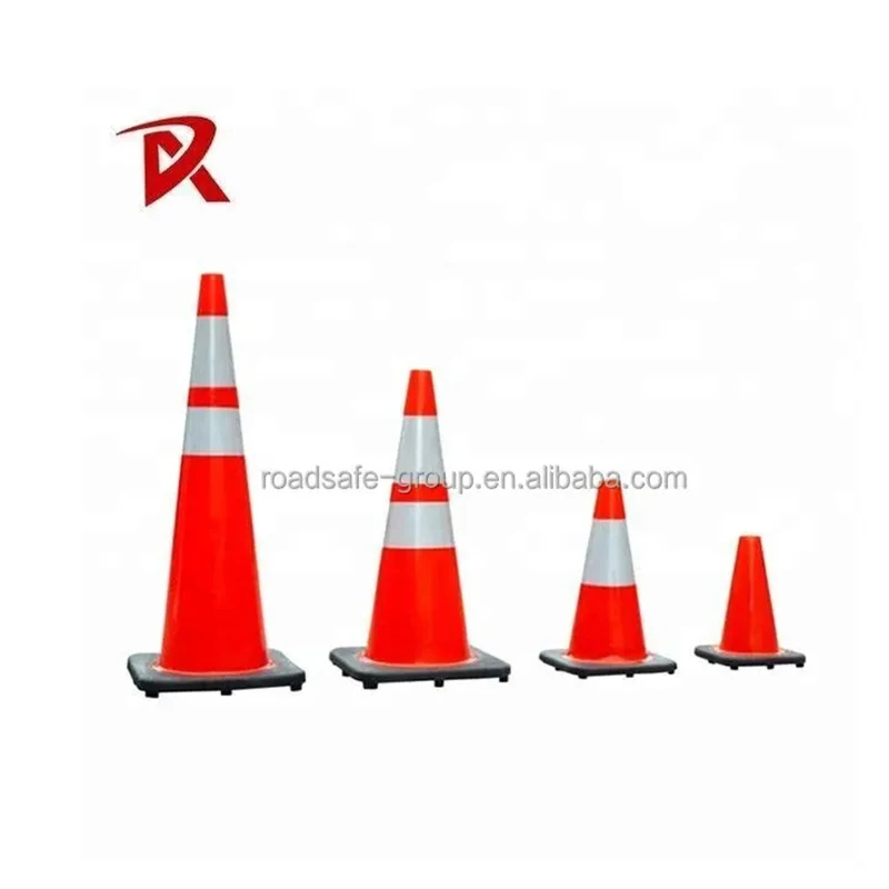 Многофункциональные дорожные строительные конусы conos de seguridad флакон 36 дюймов 90 см прочный безопасный дорожный конус из ПВХ с основанием