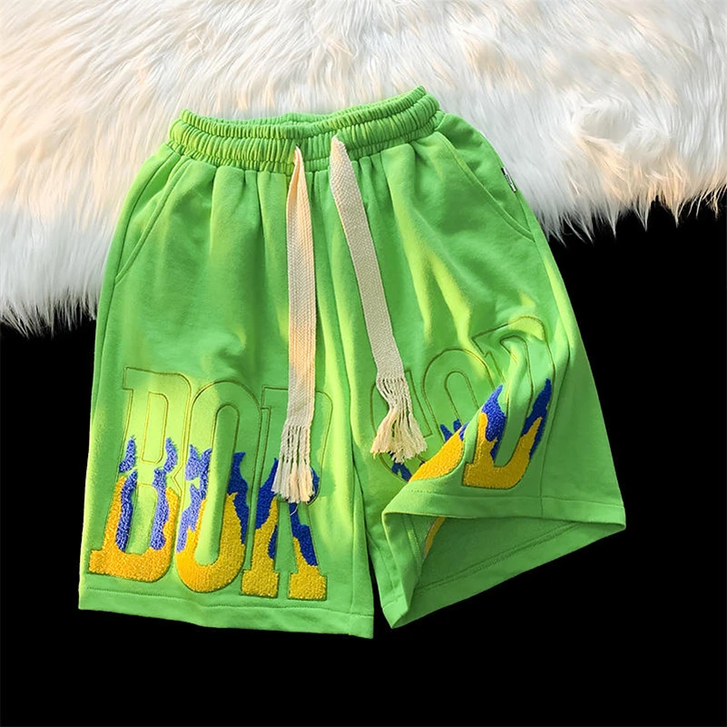 Streetwear Baggy Jogger Blank Sport Sublimation Polyester Trykt Unisex Herre Basketball Mesh Shorts443_voghion.com